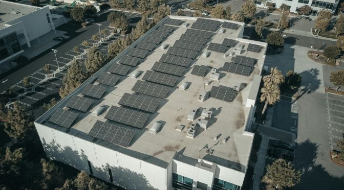Conservation solaire pour coopérative agricole.